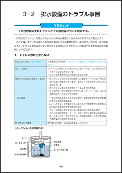 3-2 排水設備のトラブル事例